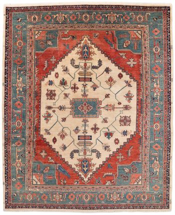 handgeknüpfter Orienteppich Ghadimi aus Persien Maß 348x290 cm
