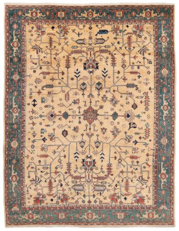 handgeknüpfter Orienteppich Ghadimi aus Persien Maß 368x285 cm