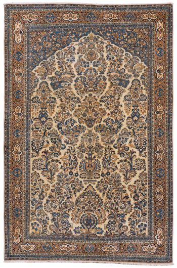 handgeknüpfter Orienteppich Ghiassabad aus Persien Maß 207x136 cm