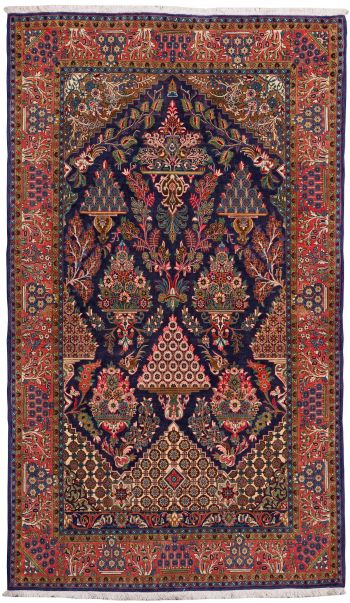 handgeknüpfter Orienteppich Ghiassabad aus Persien Maß 216x125 cm
