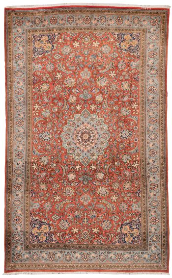 handgeknüpfter Orienteppich Ghom aus Persien Maß 325x203 cm