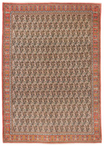 handgeknüpfter Orienteppich Ghom aus Persien Maß 326x235 cm