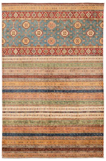 handgeknüpfter Orienteppich Gomal aus Afghanistan Maß 295x194 cm