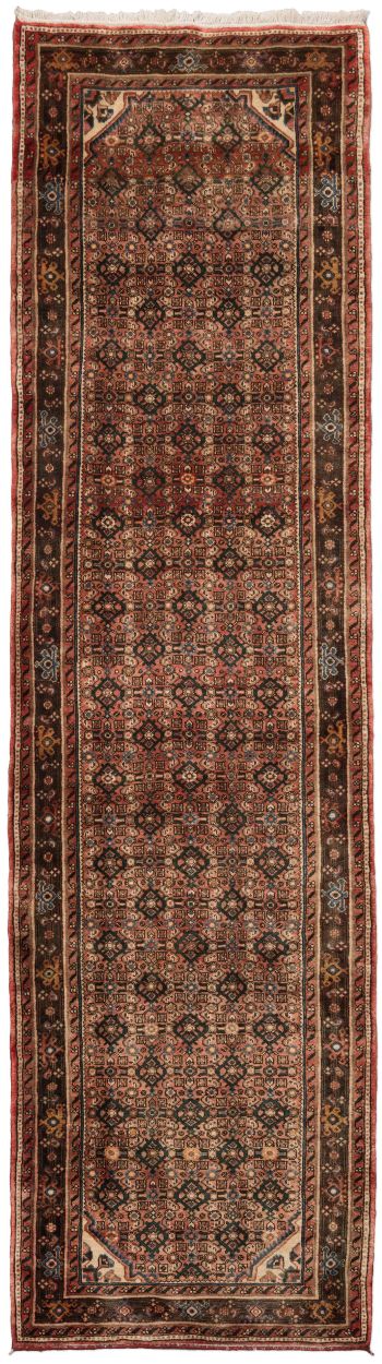 handgeknüpfter Orienteppich Hossenabad aus Persien Maß 391x108 cm