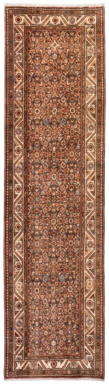 handgeknüpfter Orienteppich Hossenabad aus Persien Maß 405x110 cm