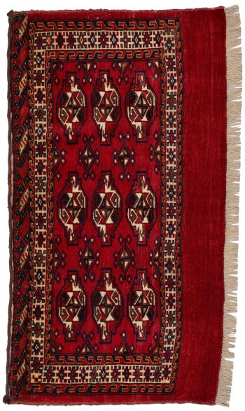 handgeknüpfter Orienteppich Jomuth aus Turkmenistan Maß 120x66 cm