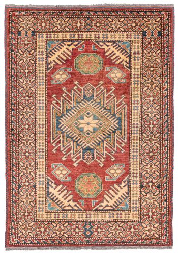 handgeknüpfter Orienteppich Kazak aus Afghanistan Maß 137x95 cm