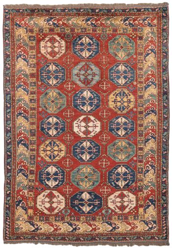handgeknüpfter Orienteppich Kazak aus Afghanistan Maß 299x213 cm