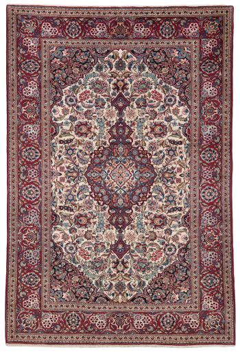 handgeknüpfter Orienteppich Keschan aus Persien Maß 203x134 cm