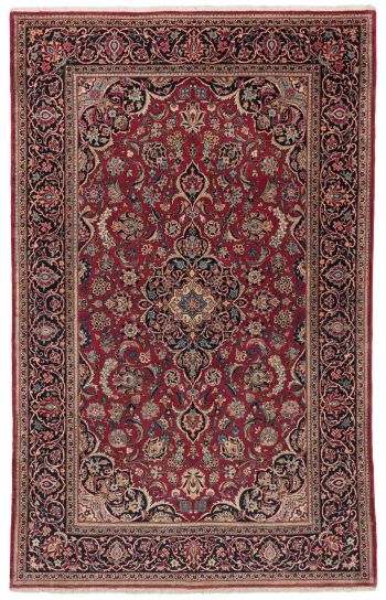 handgeknüpfter Orienteppich Keschan aus Persien Maß 208x134 cm