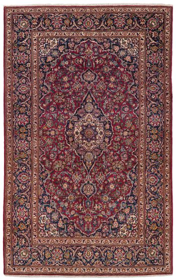 handgeknüpfter Orienteppich Keschan aus Persien Maß 218x135 cm