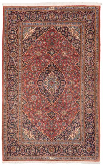 handgeknüpfter Orienteppich Keschan aus Persien Maß 230x144 cm