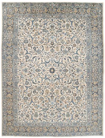 handgeknüpfter Orienteppich Keschan aus Persien Maß 400x308 cm