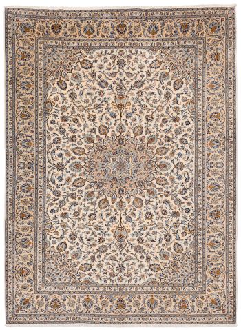 handgeknüpfter Orienteppich Keschan aus Persien Maß 403x296 cm