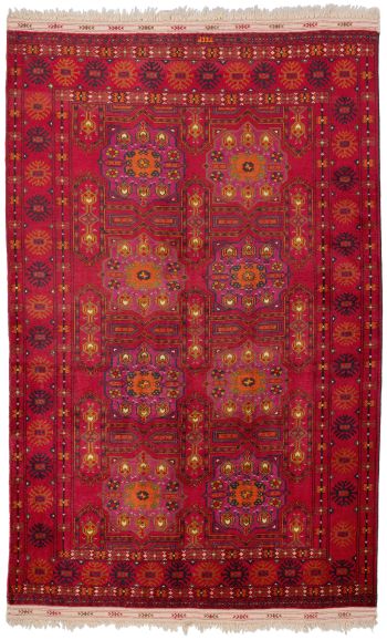 handgeknüpfter Orienteppich Kizelayak aus Turkmenistan Maß 258x165 cm