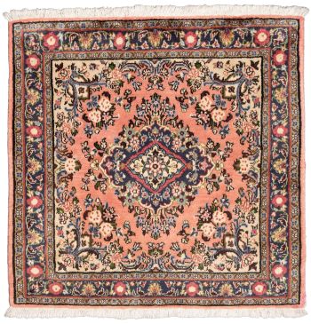 handgeknüpfter Orienteppich Lilian aus Persien Maß 102x98 cm