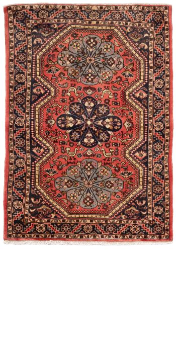 handgeknüpfter Orienteppich Lilian aus Persien Maß 148x104 cm