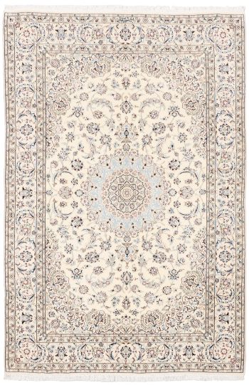 handgeknüpfter Orienteppich Nain aus Persien Maß 294x196 cm