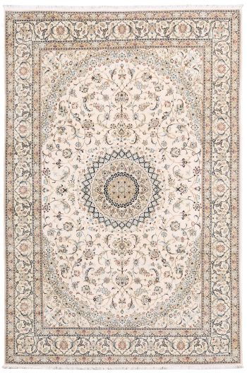 handgeknüpfter Orienteppich Nain aus Persien Maß 308x204 cm