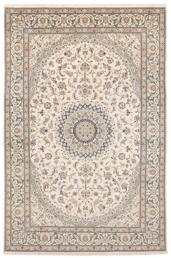 handgeknüpfter Orienteppich Nain aus Persien Maß 308x204 cm