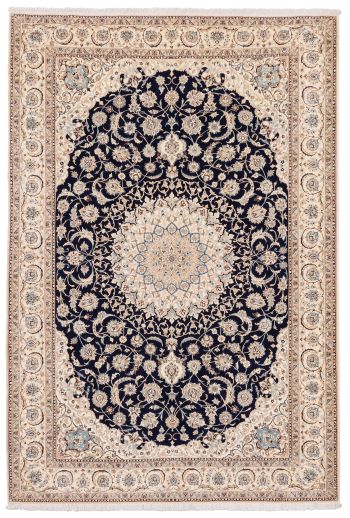 handgeknüpfter Orienteppich Nain aus Persien Maß 318x214 cm