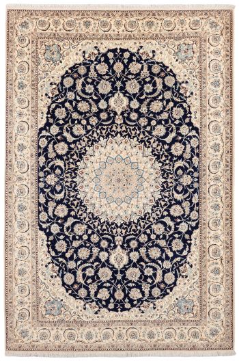 handgeknüpfter Orienteppich Nain aus Persien Maß 318x214 cm