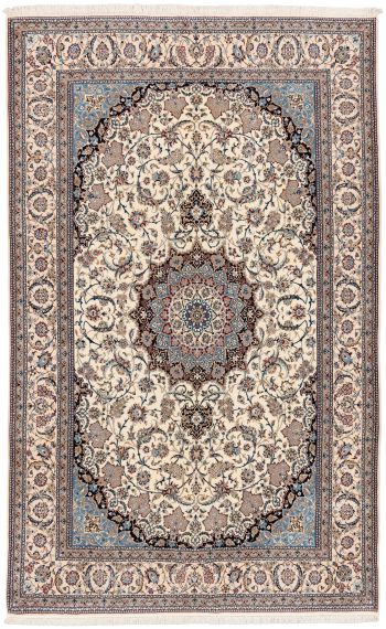 handgeknüpfter Orienteppich Nain aus Persien Maß 327x202 cm