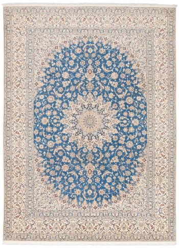 handgeknüpfter Orienteppich Nain aus Persien Maß 362x264 cm