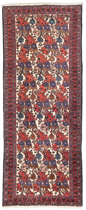 handgeknüpfter Orienteppich Rudbar aus Persien Maß 197x76 cm