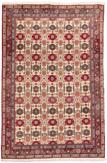 handgeknüpfter Orienteppich Sanandaj aus Persien Maß 295x198 cm