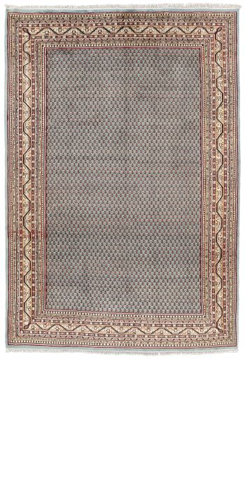 handgeknüpfter Orienteppich Sarough aus Indien Maß 356x248 cm