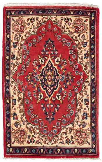 handgeknüpfter Orienteppich Sarough aus Persien Maß 116x72 cm