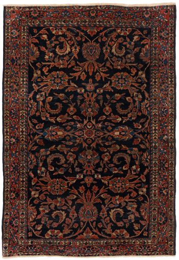 handgeknüpfter Orienteppich Sarough aus Persien Maß 152x104 cm