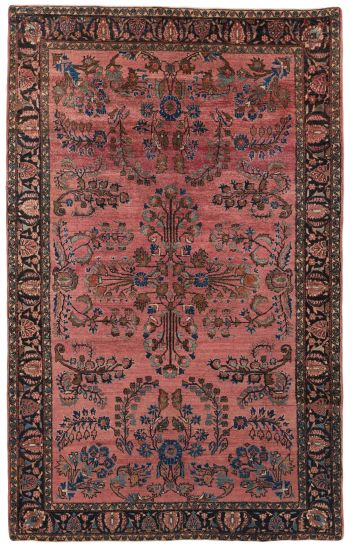 handgeknüpfter Orienteppich Sarough aus Persien Maß 203x127 cm