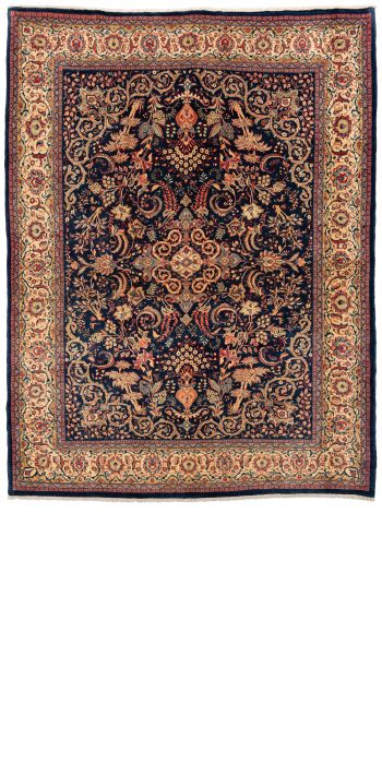 handgeknüpfter Orienteppich Sarough aus Persien Maß 360x270 cm