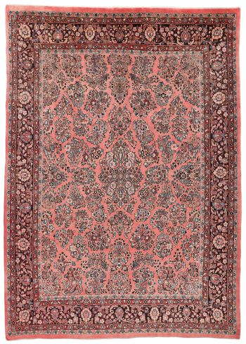 handgeknüpfter Orienteppich Sarough aus Persien Maß 386x274 cm