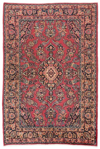 handgeknüpfter Orienteppich Scherkat aus Persien Maß 275x187 cm