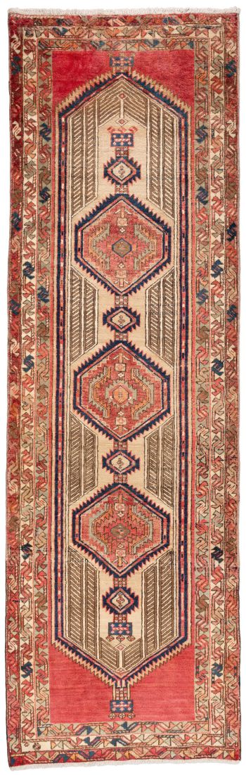 handgeknüpfter Orienteppich Serab aus Persien Maß 335x104 cm