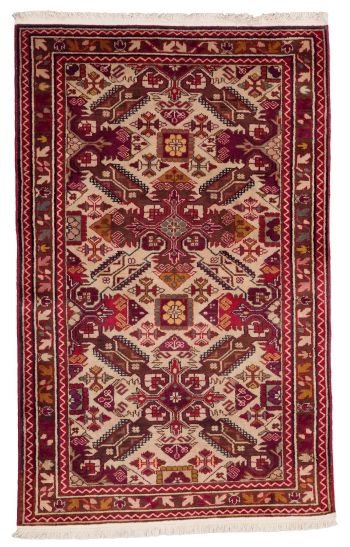 handgeknüpfter Orienteppich Seychur aus Kaukasus Maß 133x85 cm