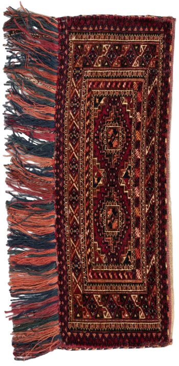 handgeknüpfter Orienteppich Tekke aus Turkmenistan Maß 100x35 cm