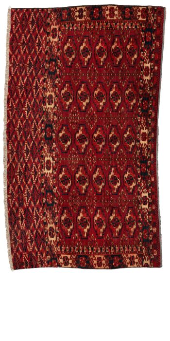 handgeknüpfter Orienteppich Tekke aus Turkmenistan Maß 117x68 cm