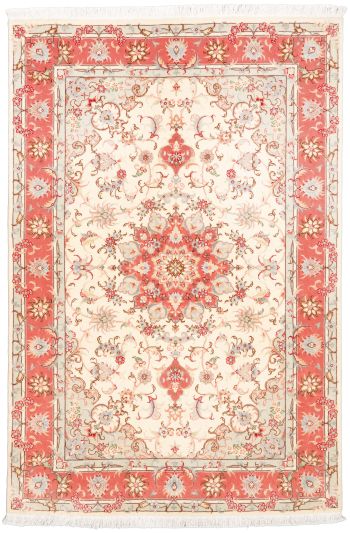 handgeknüpfter Orienteppich Täbriz aus Persien Maß 155x103 cm