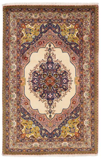 handgeknüpfter Orienteppich Täbriz aus Persien Maß 157x100 cm