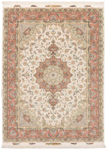 handgeknüpfter Orienteppich Täbriz aus Persien Maß 208x153 cm
