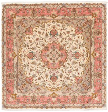 handgeknüpfter Orienteppich Täbriz aus Persien Maß 254x250 cm
