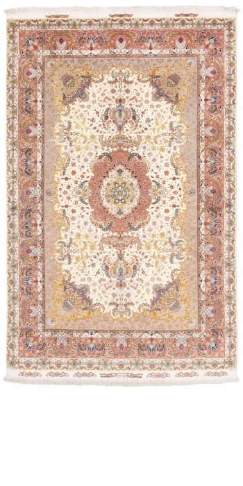 handgeknüpfter Orienteppich Täbriz aus Persien Maß 302x197 cm