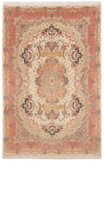 handgeknüpfter Orienteppich Täbriz aus Persien Maß 308x200 cm