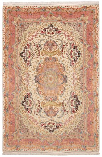 handgeknüpfter Orienteppich Täbriz aus Persien Maß 308x200 cm