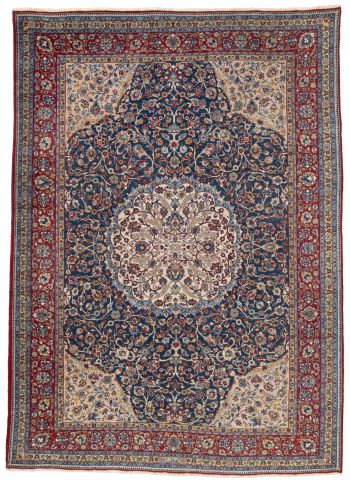 handgeknüpfter Orienteppich Täbriz aus Persien Maß 341x245 cm