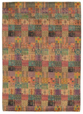 handgeknüpfter Orienteppich Zarubi aus Afghanistan Maß 196x139 cm